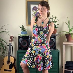 Joni Blair Geometric Floral Summer Dress